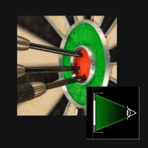 Misaladejuegos Iluminación DianaSurround Iluminacion Dartboard Light Plasma Winmau Darts  4300. - Imagen 3