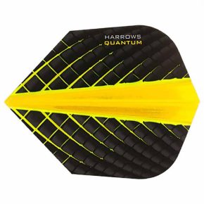 Misaladejuegos Pack 10 Harrows Darts Flights Quantum Yellow Standard - Imagen 2