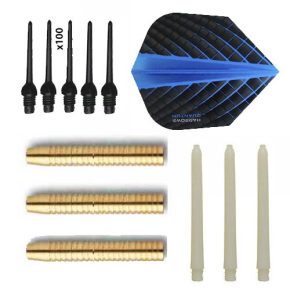 Misaladejuegos Pack Juego Dardos Eco Brass 2ba Azul + 100 puntas - Imagen 3