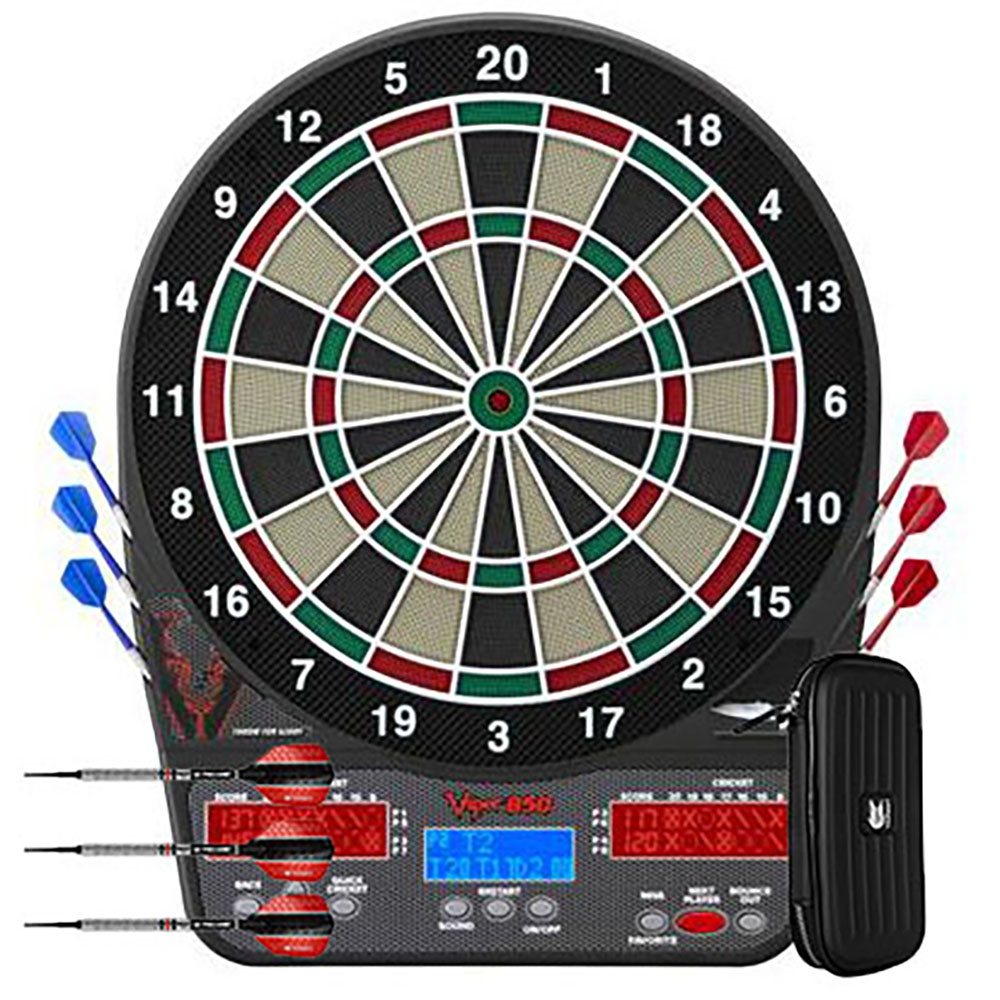 Misaladejuegos Pack Diana Electrónica Viper 850 + Dardos + Funda Dardos
