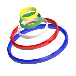 Misaladejuegos Practice Ring Snakebite Red Dragon Aros Entrenamiento Dardos  X0112