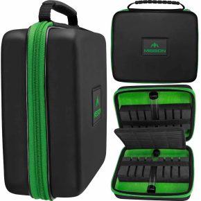 Misaladejuegos Funda Dardos Mission Luxor Freedow Eva Verde W227