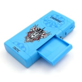 Misaladejuegos Funda Dardos Cuesoul Antie Light Blue Demon BH03-BYT - Imagen 2