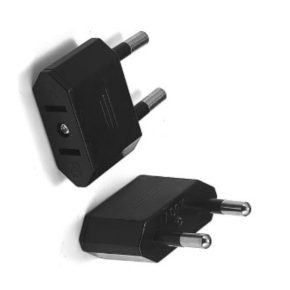 Misaladejuegos Conector Adaptador de 220V Americano a Europeo Negro - Imagen 2