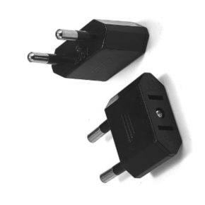 Misaladejuegos Conector Adaptador de 220V Americano a Europeo Negro - Imagen 3