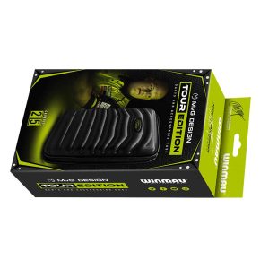 Misaladejuegos Funda Dardos Winmau Darts Case MvG Design Tour Edition Green  8331 - Imagen 4