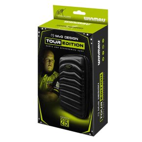 Misaladejuegos Funda Dardos Winmau Darts Case MvG Design Tour Edition Green  8331 - Imagen 5