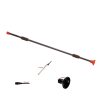 Misaladejuegos Pack Cerbatana sin cargador 70cm Air Dart +15 Dardos + 2 Boquillas + 100 puntas