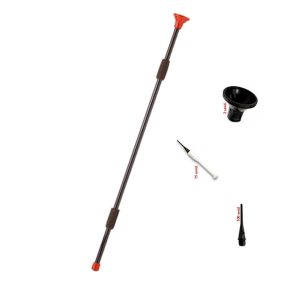 Misaladejuegos Pack Cerbatana sin cargador 70cm Air Dart +15 Dardos + 2 Boquillas + 100 puntas - Imagen 3