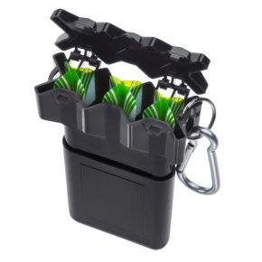 Misaladejuegos Funda Dardos Casemaster Nomad Adjustable Dart Case Black  36-1000-01 - Imagen 2