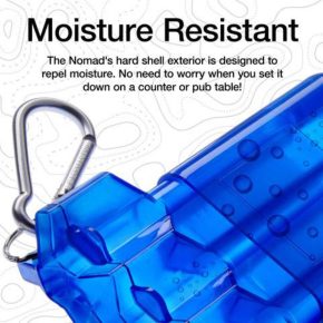 Misaladejuegos Funda Dardos Casemaster Nomad Adjustable Dart Case Blue  36-1000-03 - Imagen 3