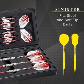 Misaladejuegos Funda Dardos Casemaster Sinister Aluminium Case  36-0375 - Imagen 7
