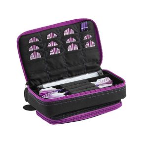 Misaladejuegos Funda Dardos Casemaster Plazma Plus Darts Purple  36-0701-06 - Imagen 2