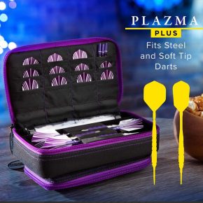 Misaladejuegos Funda Dardos Casemaster Plazma Plus Darts Purple  36-0701-06 - Imagen 4