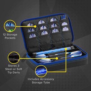 Misaladejuegos Casemaster Plazma Darts Blue 36-0700-16 - Imagen 3