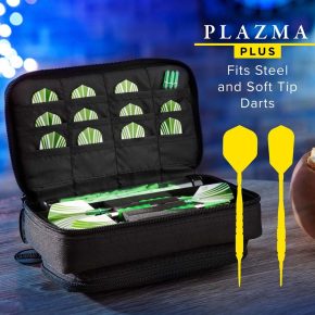 Misaladejuegos Funda Dardos Casemaster Plazma Plus Darts Black  36-0701-01 - Imagen 3