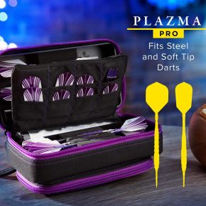 Misaladejuegos Funda Dardos Casemaster Plazma Pro Darts Purple  36-0702-06 - Imagen 4