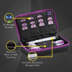 Misaladejuegos Casemaster Plazma Darts Purple 36-0700-06 - Imagen 6