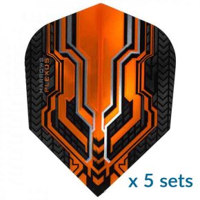 Misaladejuegos Harrows Darts Plexus Orange Standard 5 Sets ( 15 Plumas )