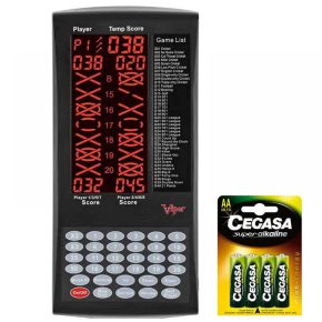 Misaladejuegos Marcador Viper ProScore Darts Scorer + 4 Pilas Cegasa