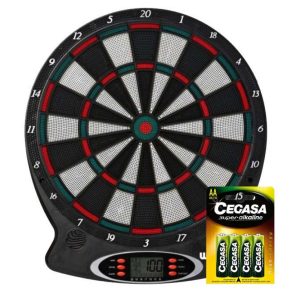 Misaladejuegos Diana Electrónica Darts Ton Machine Winmau + Pilas Cegasa AA