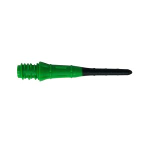 Misaladejuegos Puntas Lippoint Premium Gradient  Black Green Natural N9 2ba 25mm 30unid  N9-PREMLIP-GREEN/BLACK