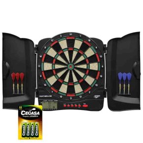 Misaladejuegos Pack Diana Electrónica Carromco Panthera 301 + Pilas