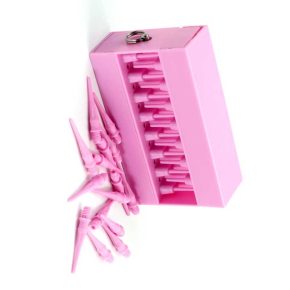 Misaladejuegos Caja Porta Puntas Dardos Touch Point Pink CSDA-BZH05-T - Imagen 3