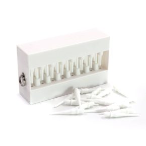 Misaladejuegos Caja Porta Puntas Dardos Touch Point White CSDA-BZH02-T