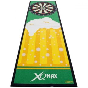 Misaladejuegos Protector Suelo XQ Max Dart Mat Verde Con Cerveza  QD2100120