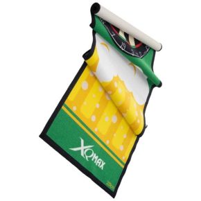 Misaladejuegos Protector Suelo XQ Max Dart Mat Verde Con Cerveza  QD2100120 - Imagen 3