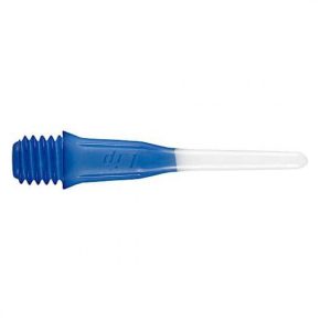 Misaladejuegos Puntas Lippoint Shortlip Two Tone Dark Blue White 22mm 2ba 30unid
