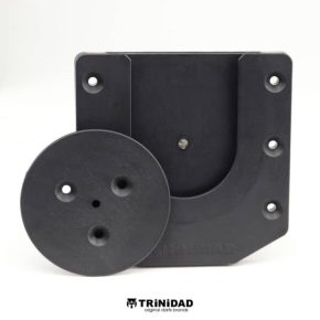 Misaladejuegos Trinidad Dart Board Holder soporte para diana tradicional - Imagen 3