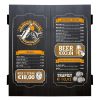 Misaladejuegos Armario Bulls Beer Menu Deluxe Cabinet Wood Black 67209