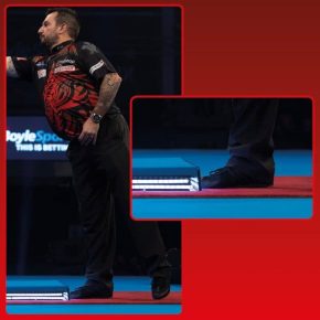 Misaladejuegos Protector Suelo Red Dragon Pro-Position Dart Mat  Z0168 - Imagen 3