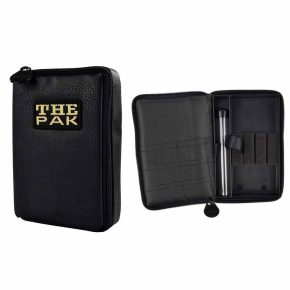 Misaladejuegos Funda Dardos The Pak Leather Negro 8020.01A