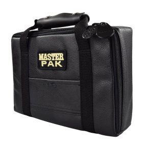 Misaladejuegos Funda Dardos Master Pak Leather Edition Cuero Negro 8020.02