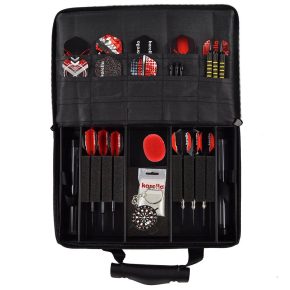 Misaladejuegos Funda Dardos Master Pak Leather Edition Cuero Negro 8020.02 - Imagen 4