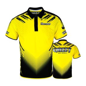 Misaladejuegos Camiseta Harrows Darts Chizzy Amarillo XL ME64003
