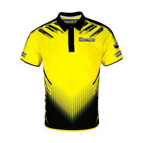 Misaladejuegos Camiseta Harrows Darts Chizzy Amarillo L ME64002 - Imagen 2