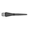 Misaladejuegos Puntas Conversion Target Titanium Grooved SP 30mm Negro 380173