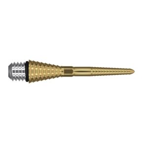 Misaladejuegos Puntas Conversion Target Titanium Grooved SP 30mm Dorado 380179