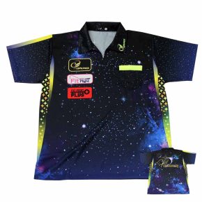 Misaladejuegos Camiseta Cosmo Darts Replica Galaxy Darts Shirt LL LL Galaxy