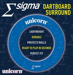 Misaladejuegos Dartboard Surrounds Unicorn Sigma Azul 79355 - Imagen 2