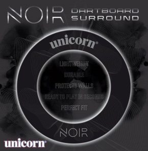 Misaladejuegos Dartboard Surrounds Unicorn Noir Negro 79356 - Imagen 2
