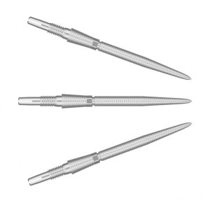 Misaladejuegos Puntas Conversion Target Darts Swiss Storm Nano Silver Point 26mm 340055 - Imagen 2