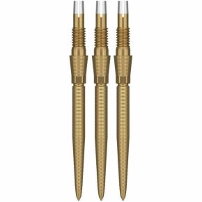 Misaladejuegos Puntas Conversion Target Darts Swiss Storm Point Dorada 26mm 340086 - Imagen 3