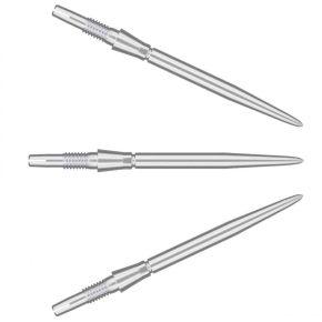 Misaladejuegos Puntas Conversion Target Darts Swiss Storm Silver Point 30mm 340056 - Imagen 2
