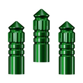 Misaladejuegos Protector Plumas Aluminio Mission F-Protect 3 Unidades Verde X2514