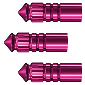 Misaladejuegos Protector Plumas Aluminio Mission F-Protect 3 Unidades Rosa X2515 - Imagen 2